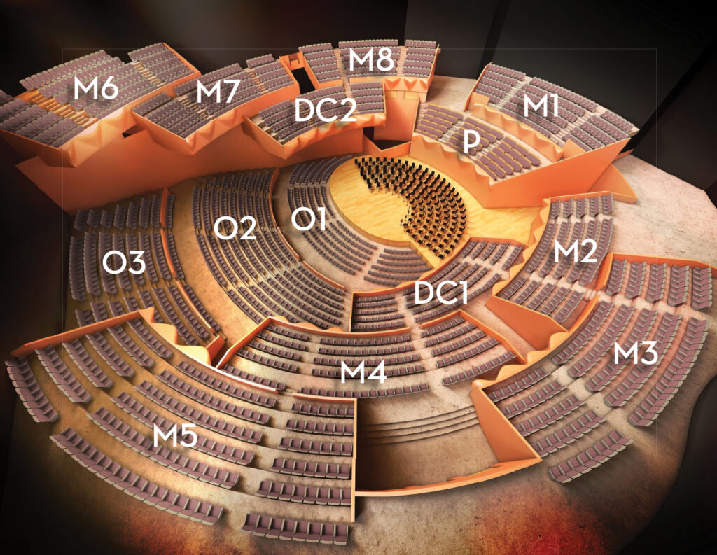 Seating Charts Boettcher Concert Hall Colorado Symphony