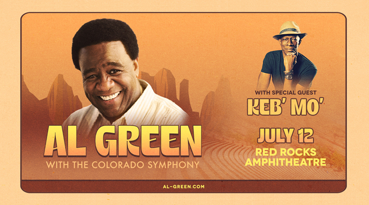Al Green and the Colorado Symphony with special guest Keb' Mo'