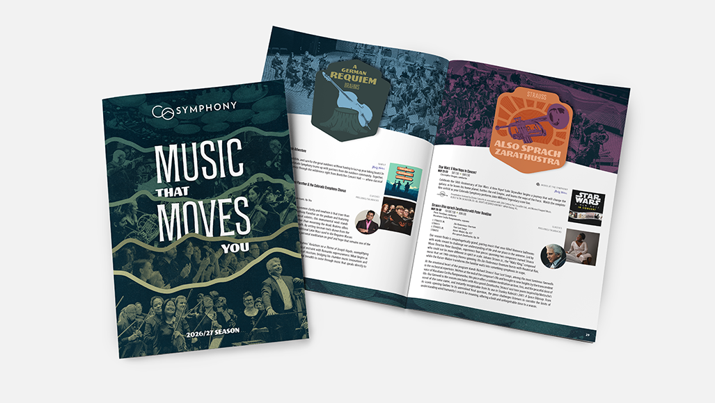 Cover of the 2025/26 Season Brochure