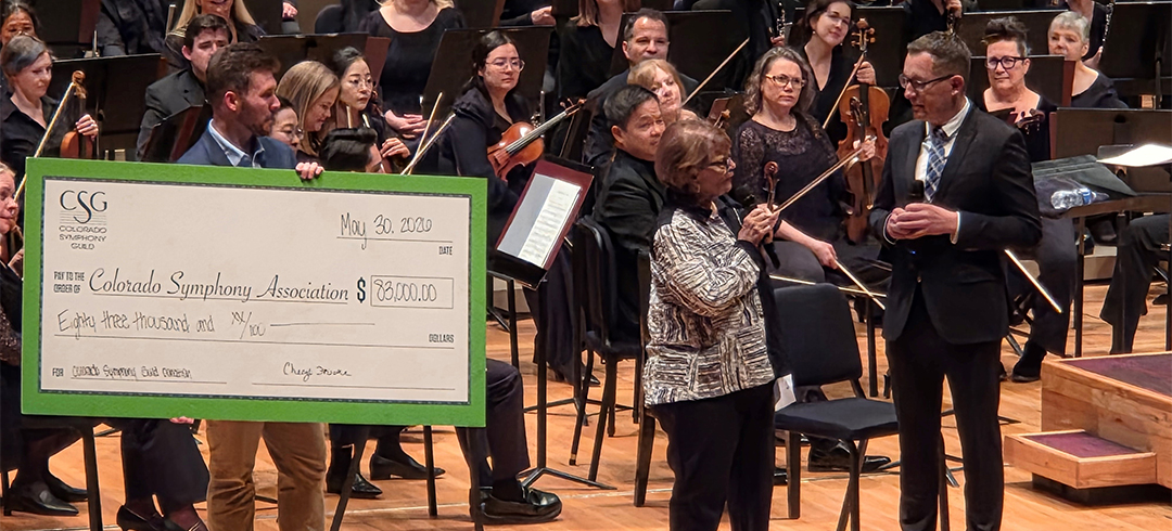 Colorado Symphony Guild Makes Record Contribution to the Orchestra 